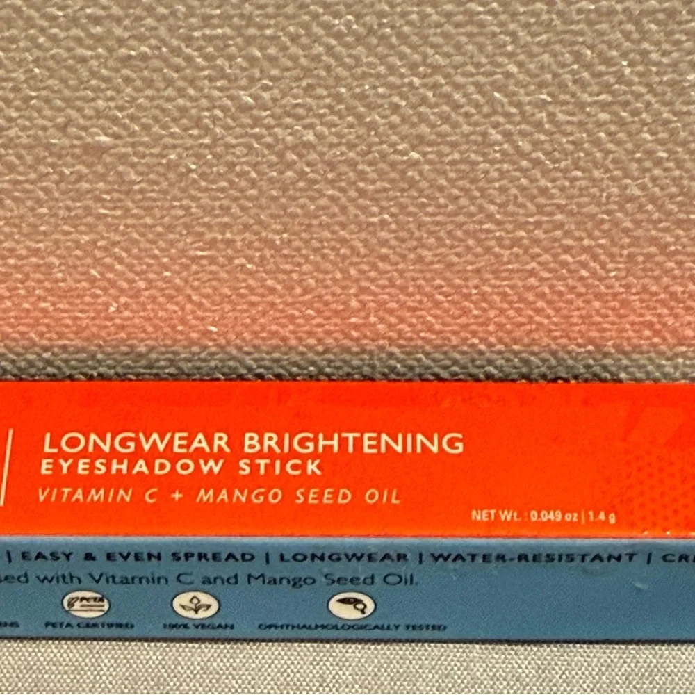 NIB Kiro Longwear Eyeshadow Stick 02 Sandy Copper Vegan Clean Beauty Shadow